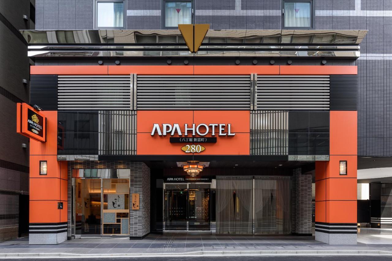 APA Hotel Hatchobori Shintomicho Tokyo Esterno foto
