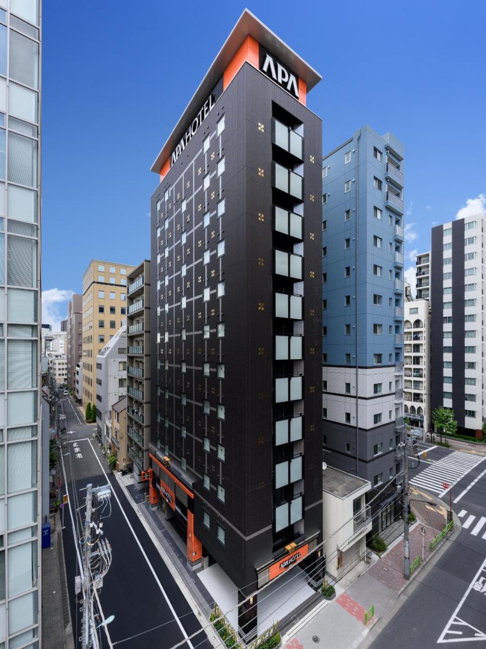 APA Hotel Hatchobori Shintomicho Tokyo Esterno foto