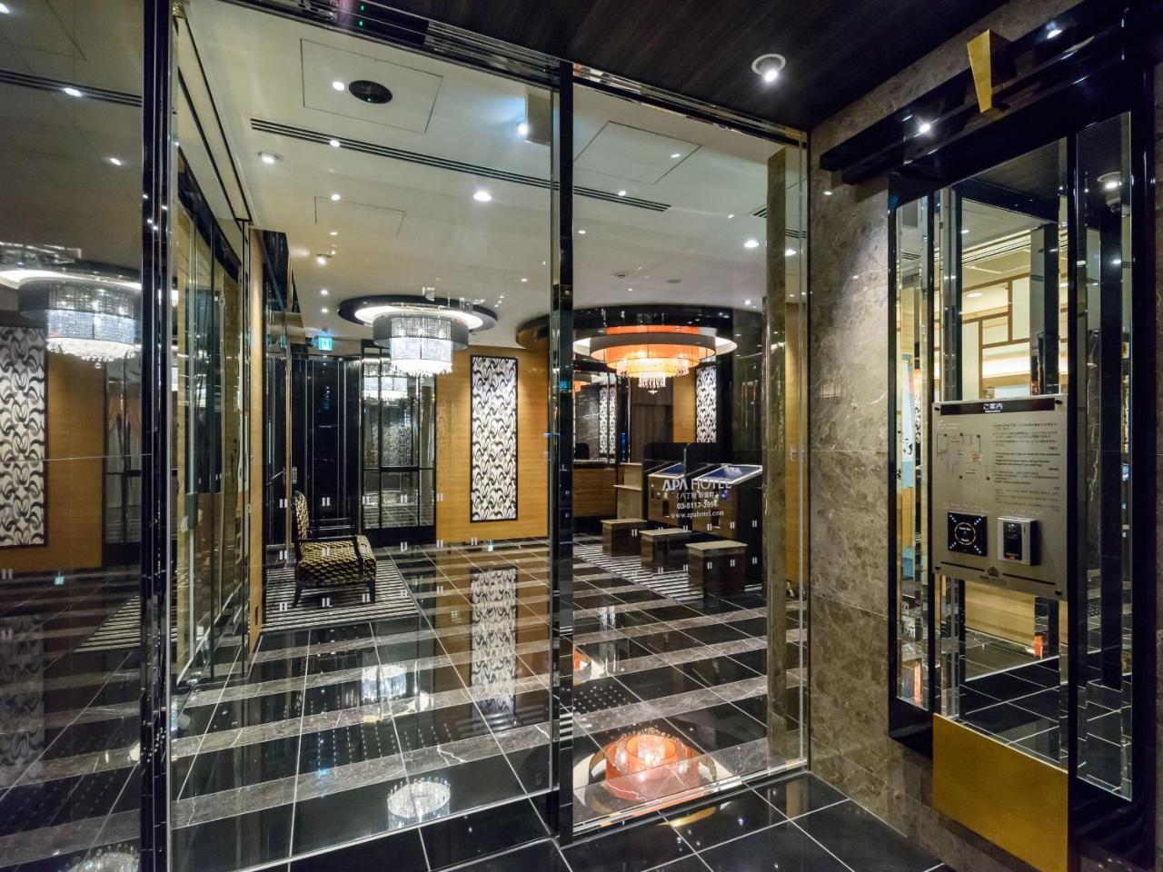 APA Hotel Hatchobori Shintomicho Tokyo Esterno foto